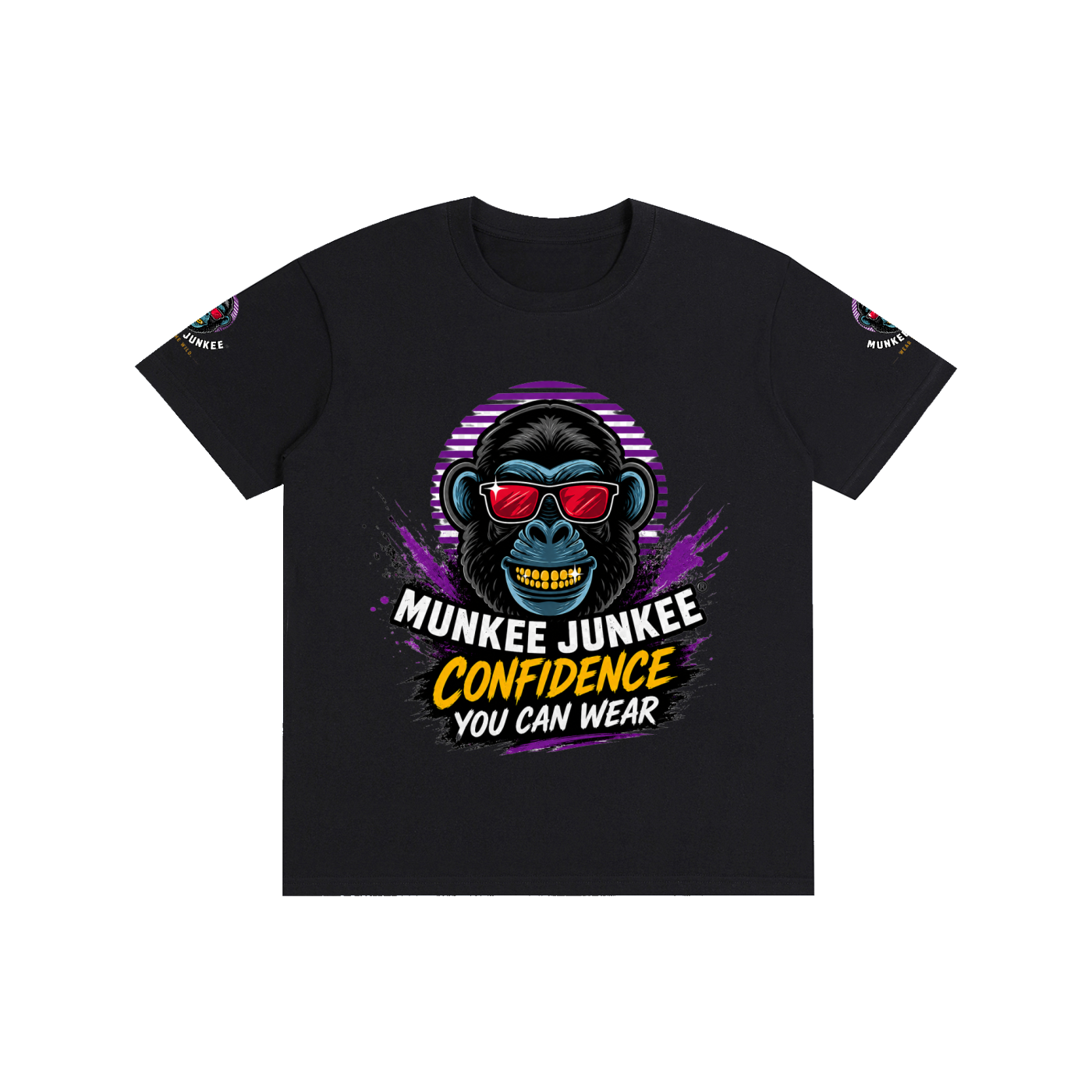 Pure Cotton Unisex Munkee Junkee T-Shirt