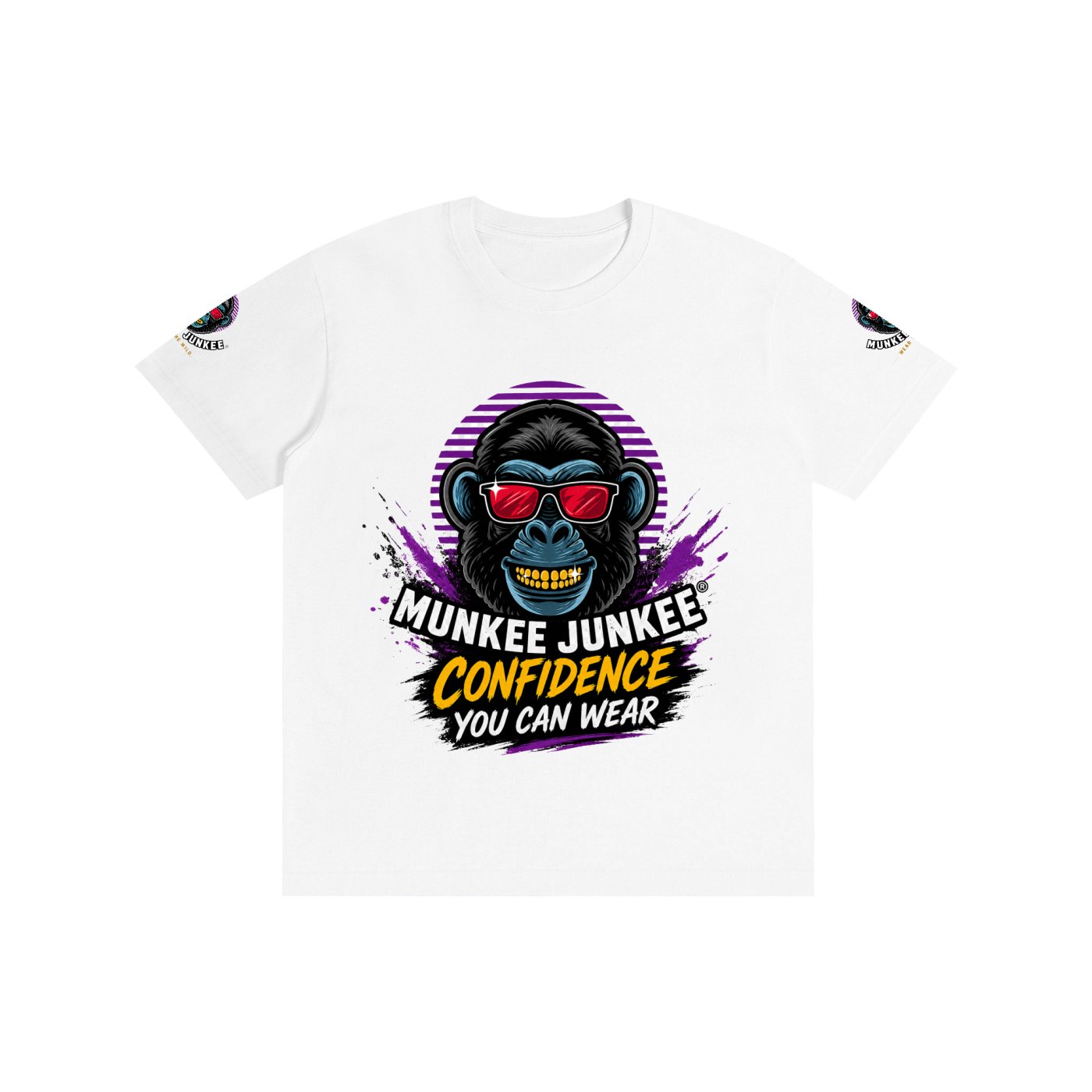 Pure Cotton Unisex Munkee Junkee T-Shirt