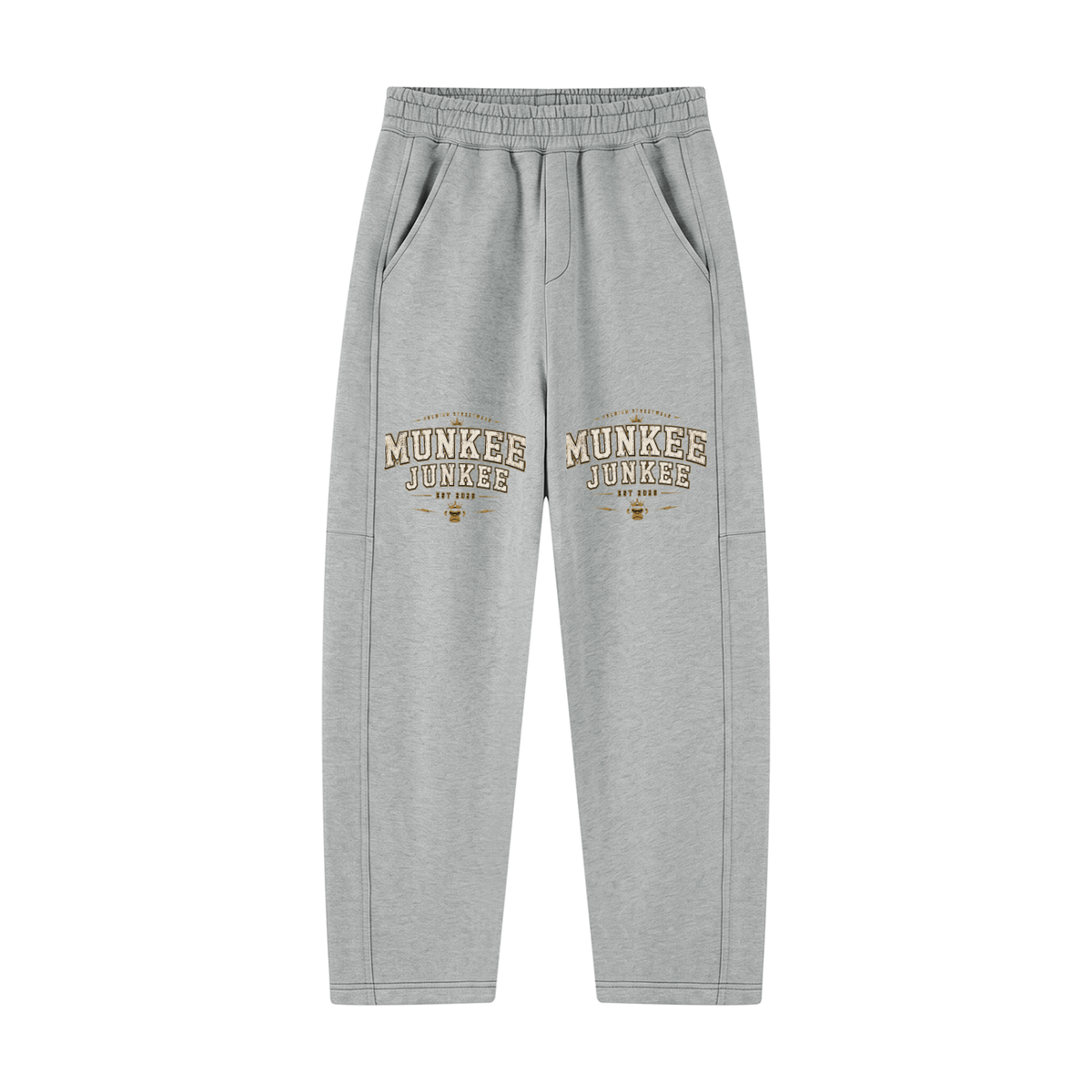 MJ unisex tapered sweatpants casual streetwear