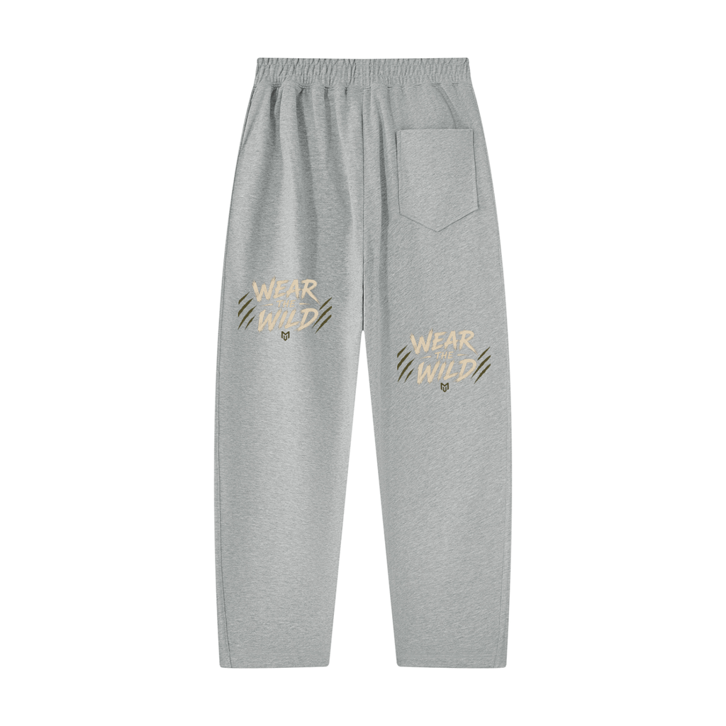 MJ Tapered Straight Hem Sweatpants modern streetwear style